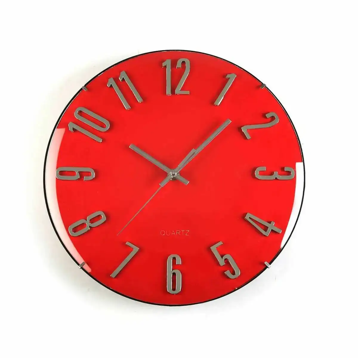 Horloge murale versa verre 30 x 30 x 5 5 cm _5773. Bienvenue chez DIAYTAR COTE D'IVOIRE - Où Chaque Produit a son Histoire. Plongez dans notre sélection diversifiée et découvrez des articles qui racontent le riche patrimoine sénégalais.