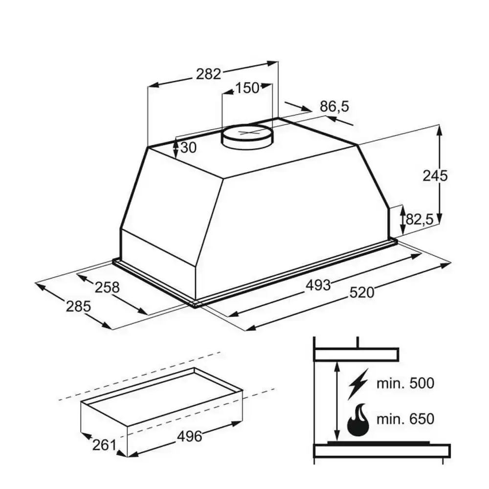 Hotte standard electrolux lfg525s_3340. Bienvenue chez DIAYTAR COTE D'IVOIRE - Où Chaque Produit a son Histoire. Plongez dans notre sélection diversifiée et découvrez des articles qui racontent le riche patrimoine sénégalais.