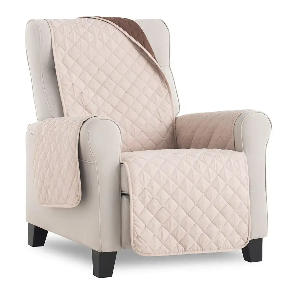 Housse de canape belmarti individuel beige 55 x 125 cm_4933. Bienvenue chez DIAYTAR COTE D'IVOIRE - Où le Shopping Devient une Aventure. Découvrez notre collection diversifiée et explorez des produits qui reflètent la diversité du Côte d'Ivoire.