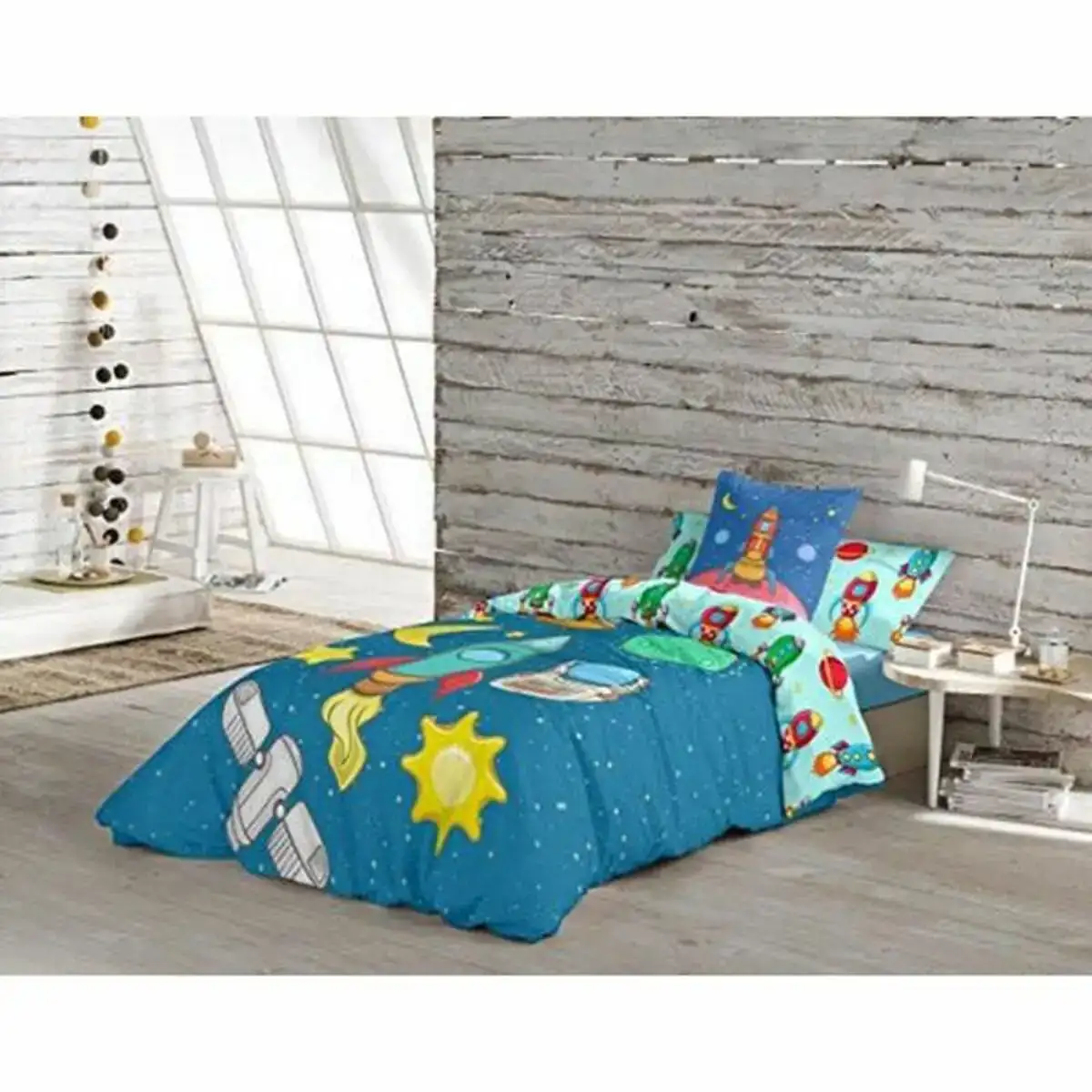 Housse de couette cool kids gala lit 1 persone 180 x 220 cm _2472. DIAYTAR COTE D'IVOIRE - Où Choisir est un Acte d'Amour pour le Côte d'Ivoire. Explorez notre boutique en ligne et choisissez des articles qui célèbrent la culture et l'artisanat du pays.