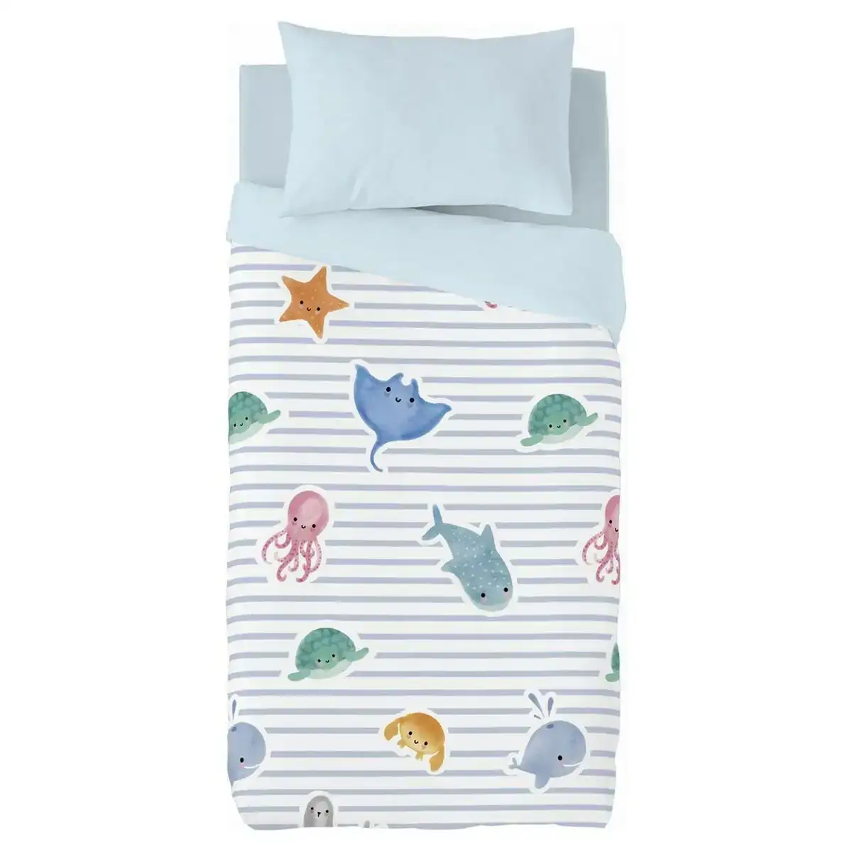 Housse de couette cool kids ocean lit 1 persone 180 x 220 cm _6772. Bienvenue chez DIAYTAR COTE D'IVOIRE - Où Choisir Rime avec Découvrir. Plongez dans notre catalogue et trouvez des produits qui révèlent la diversité et la richesse culturelle du Côte d'Ivoire.