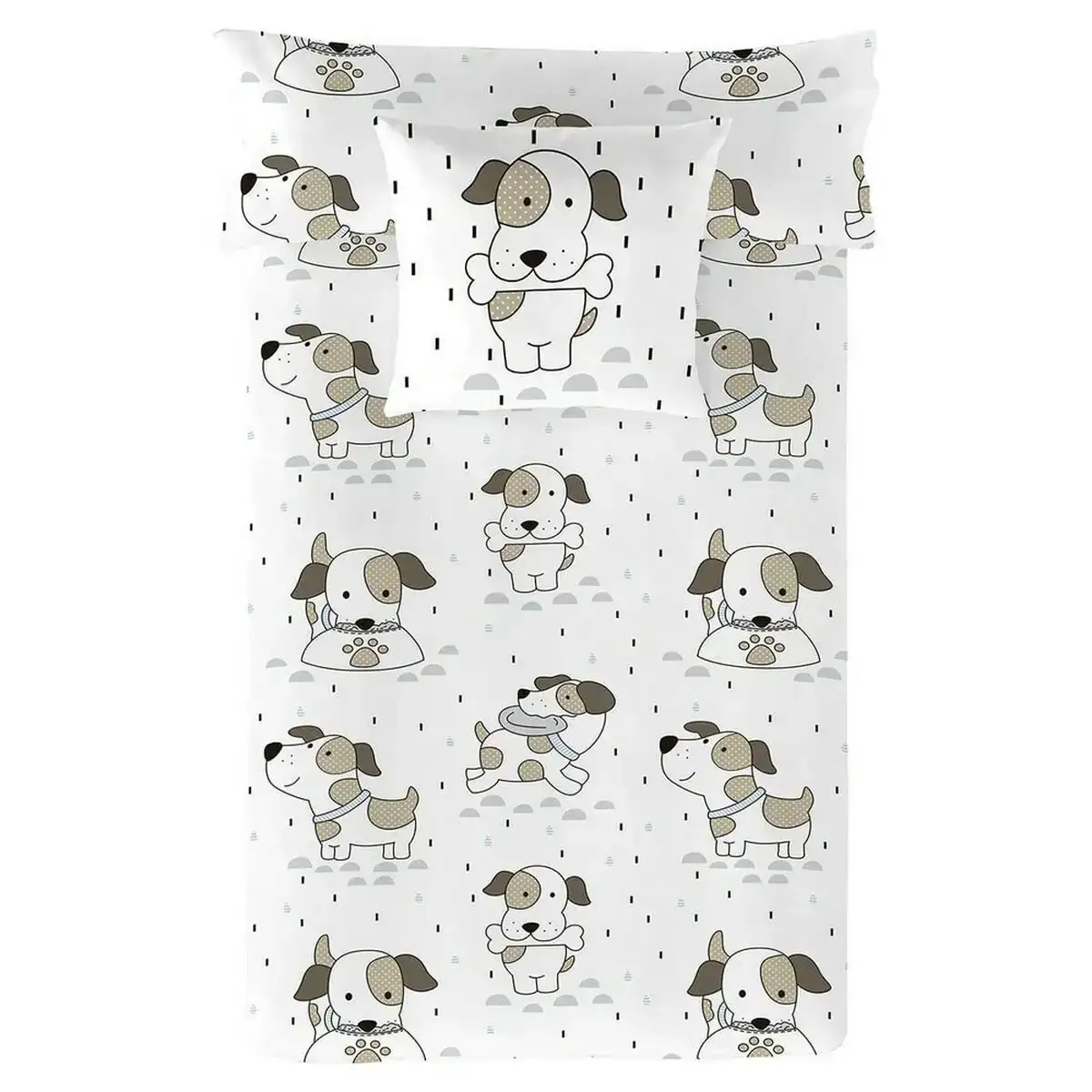 Housse de couette cool kids puppy lit 1 persone 180 x 220 cm _5367. Votre Destination de Choix: DIAYTAR COTE D'IVOIRE - Où l'Authenticité Rencontre la Commodité. Faites l'expérience de magasiner en ligne pour des articles qui incarnent la richesse culturelle et la modernité du Côte d'Ivoire.