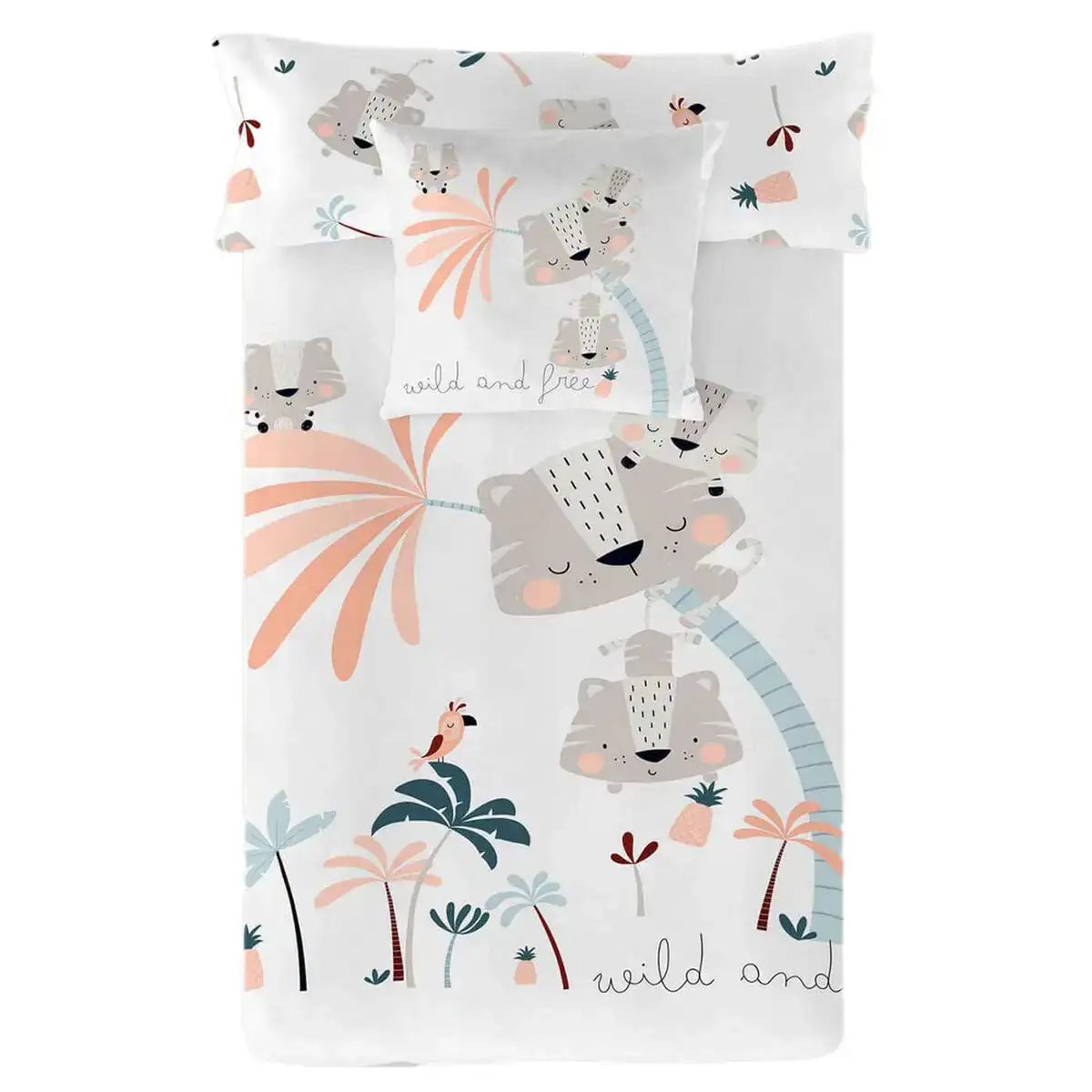 Housse de couette cool kids wild and free reversible lit 1 persone 180 x 220 cm _7472. Entrez dans l'Univers de DIAYTAR COTE D'IVOIRE - Où l'Authenticité Renouvelle Votre Quotidien. Explorez notre gamme de produits et trouvez des articles qui reflètent votre essence.