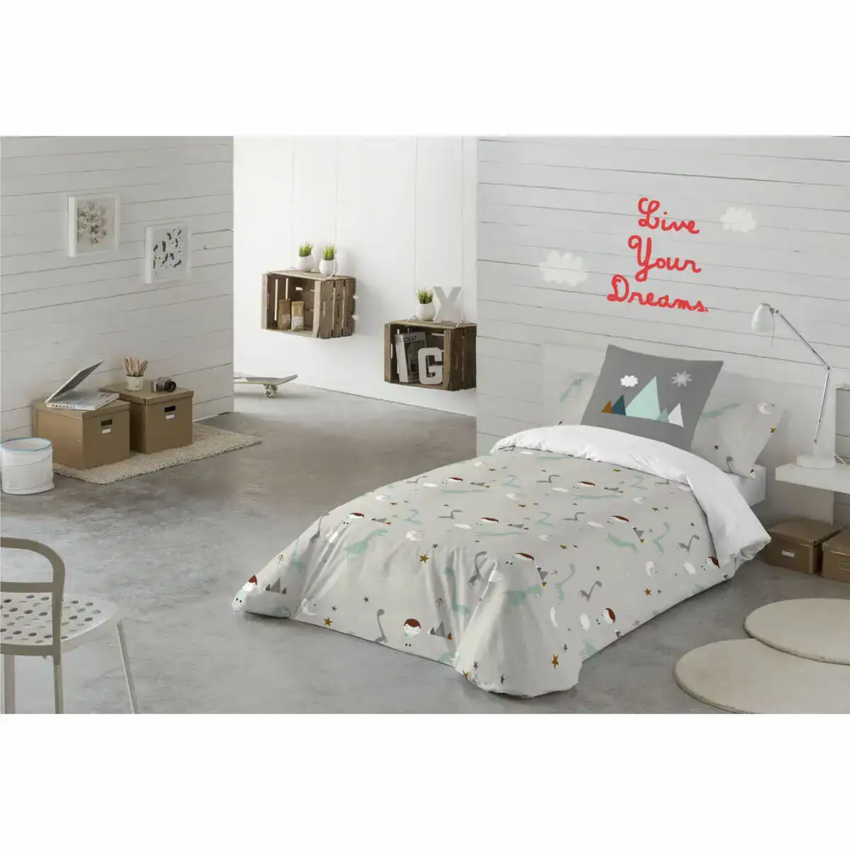 Housse de couette haciendo el indio jurasic reversible lit 1 persone 180 x 220 cm _7337. DIAYTAR COTE D'IVOIRE - Votre Passage vers le Chic et l'Élégance. Naviguez à travers notre boutique en ligne pour trouver des produits qui ajoutent une touche sophistiquée à votre style.