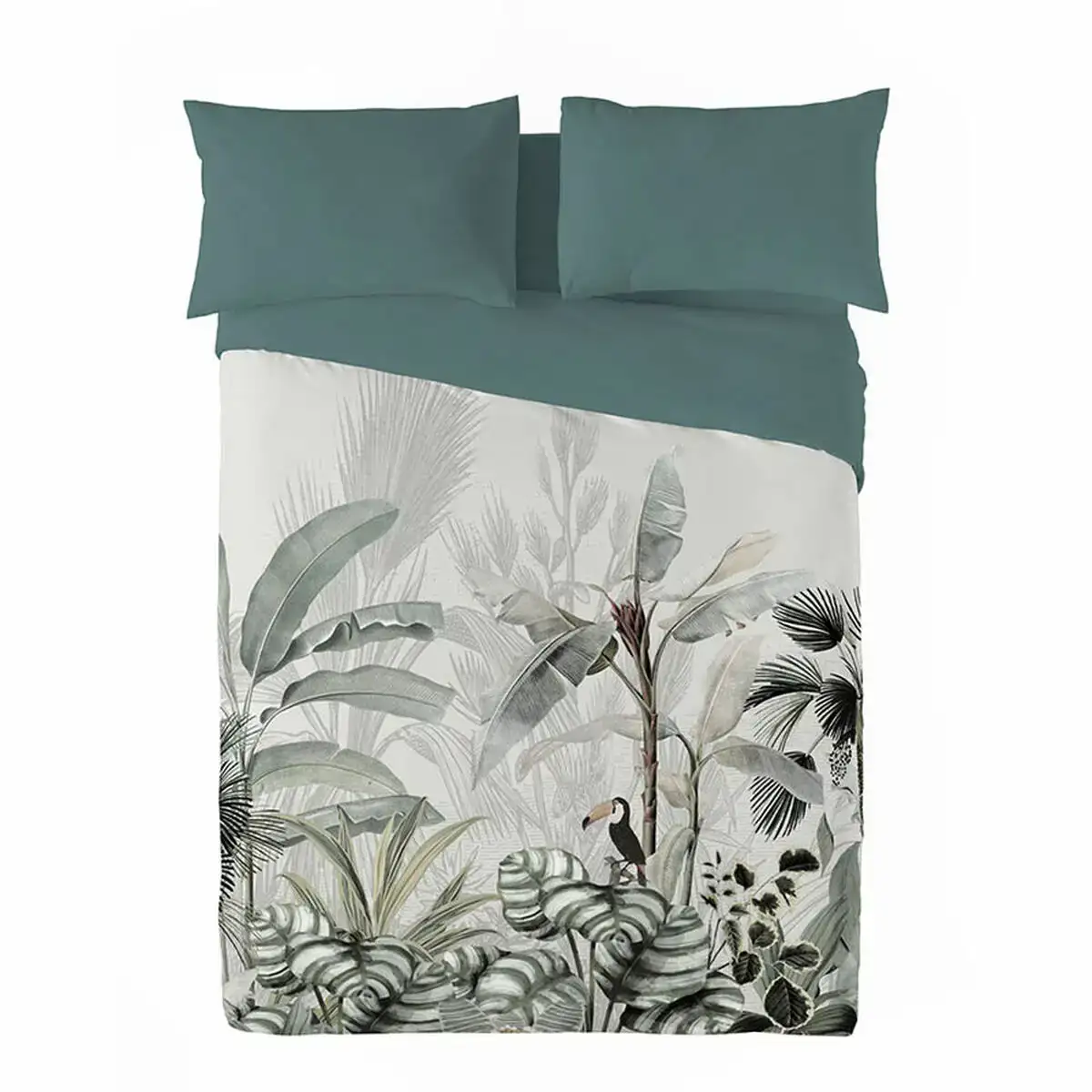 Housse de couette icehome amazonia gran lit 2 persones 240 x 220 cm _8247. DIAYTAR COTE D'IVOIRE - Votre Passage vers l'Exceptionnel. Explorez notre boutique en ligne, où chaque produit est choisi avec soin pour offrir une expérience de shopping inoubliable.