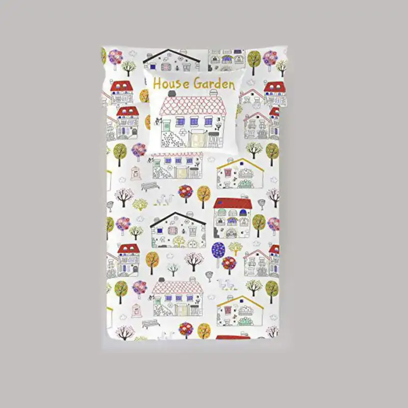 Housse de couette icehome garden house_9848. DIAYTAR COTE D'IVOIRE - Votre Source d'Inspiration Shopping. Parcourez nos rayons et trouvez des articles qui vous inspirent, que ce soit pour votre style, votre maison ou votre vie quotidienne.