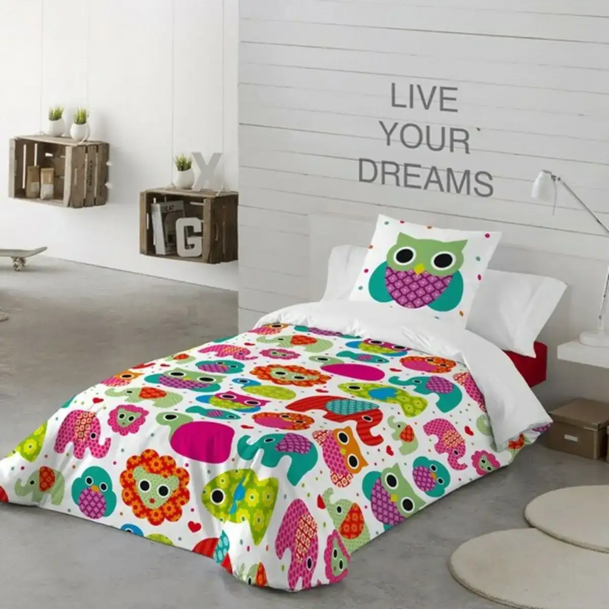Housse de couette icehome jungelen 140 x 200 cm _5211. Bienvenue sur DIAYTAR COTE D'IVOIRE - Où Choisir Rime avec Qualité. Explorez notre gamme diversifiée et découvrez des articles conçus pour répondre à vos attentes élevées.
