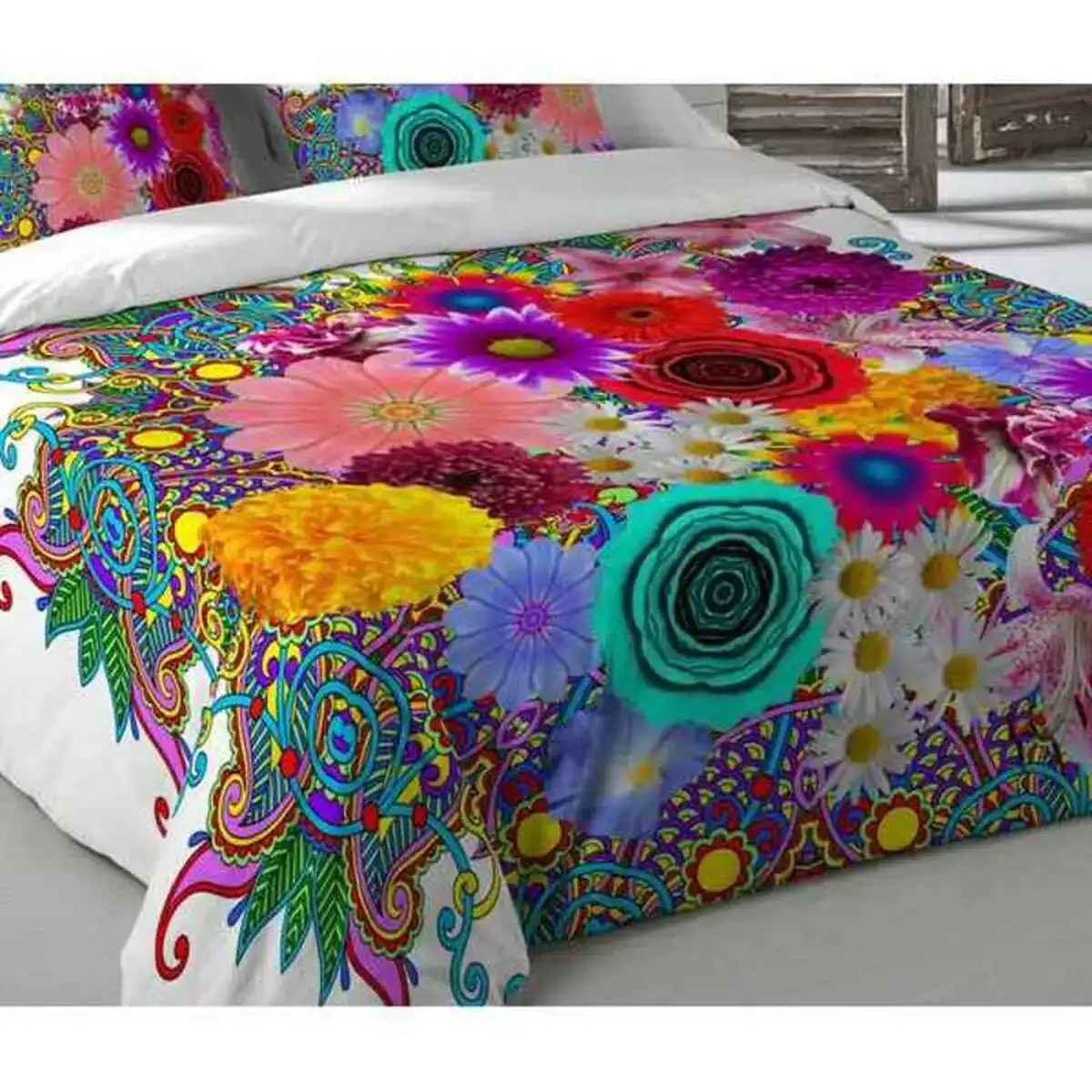 Housse de couette icehome snora 260 x 220 cm_1345. DIAYTAR COTE D'IVOIRE - L'Art de Choisir, l'Art de S'émerveiller. Explorez notre gamme de produits et laissez-vous émerveiller par des créations authentiques et des designs modernes.