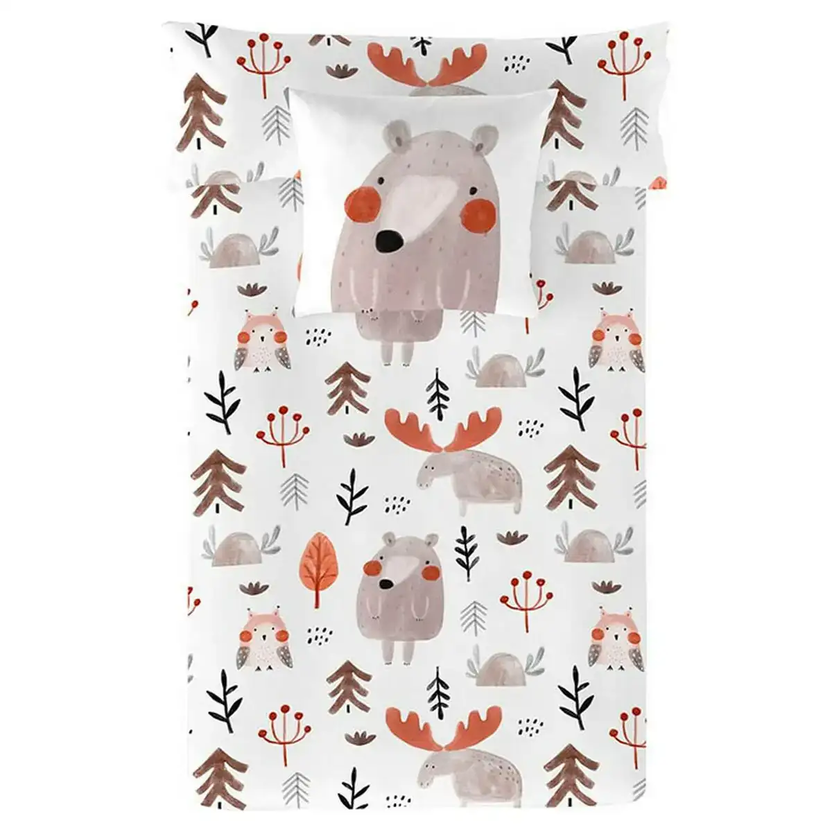 Housse de couette icehome wild forest lit 1 persone 150 x 220 cm _5244. DIAYTAR COTE D'IVOIRE - Votre Destination Shopping Exquise. Explorez notre boutique en ligne et découvrez des trésors qui ajoutent une touche de sophistication à votre style et à votre espace.