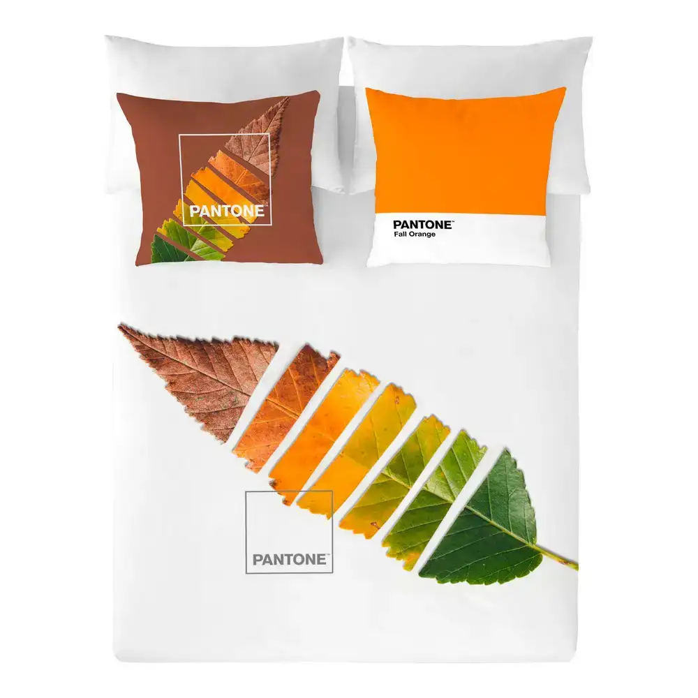 Housse de couette leaf pantone_2551. DIAYTAR COTE D'IVOIRE - Où Choisir est un Acte d'Amour pour le Côte d'Ivoire. Explorez notre boutique en ligne et choisissez des articles qui célèbrent la culture et l'artisanat du pays.