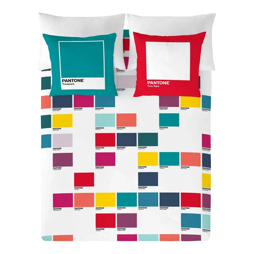 Housse de couette mosaic colorfull pantone_9952. DIAYTAR COTE D'IVOIRE - Votre Destination Shopping Incontournable. Parcourez nos rayons virtuels et trouvez des articles qui répondent à tous vos besoins, du quotidien à l'exceptionnel.