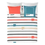 Housse de couette narrow pantone_1030. Entrez dans l'Univers de DIAYTAR COTE D'IVOIRE - Où Chaque Produit a une Signification. Explorez notre gamme diversifiée et découvrez des articles qui résonnent avec votre vie.
