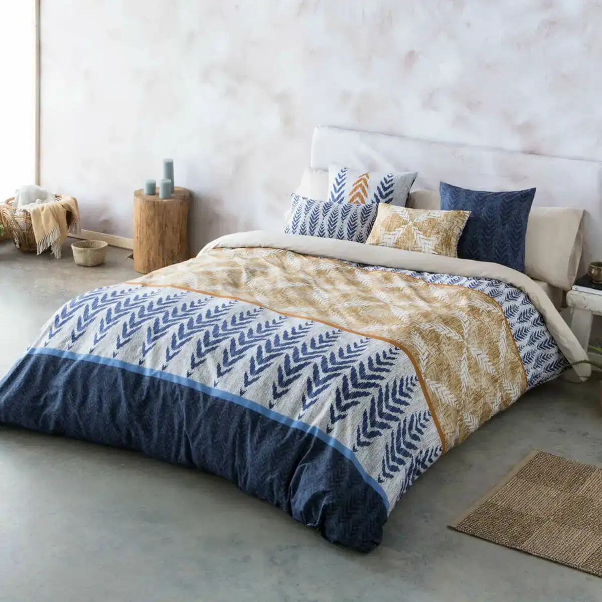 Housse de couette naturals desalia lit king size 260 x 220 cm _7835. DIAYTAR COTE D'IVOIRE - L'Art de Vivre le Shopping Inspiré. Parcourez notre catalogue et choisissez des produits qui reflètent votre passion pour la beauté et l'authenticité.