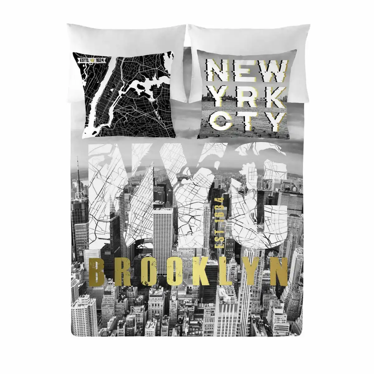 Housse de couette naturals district lit king size 260 x 220 cm _7596. DIAYTAR COTE D'IVOIRE - Où Choisir est un Acte d'Amour pour le Côte d'Ivoire. Explorez notre boutique en ligne et choisissez des articles qui célèbrent la culture et l'artisanat du pays.