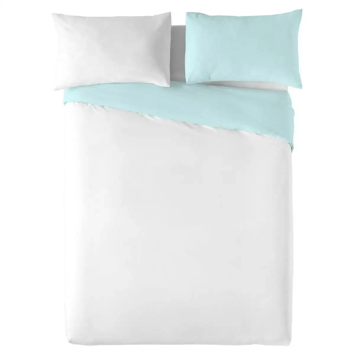 Housse de couette naturals funda nordica bicolor reversible bleu blanc lit king size 270 x 270 cm _9898. DIAYTAR COTE D'IVOIRE - Où Chaque Produit a son Histoire à Raconter. Parcourez notre catalogue et découvrez des articles qui portent en eux la passion et l'histoire du Côte d'Ivoire.