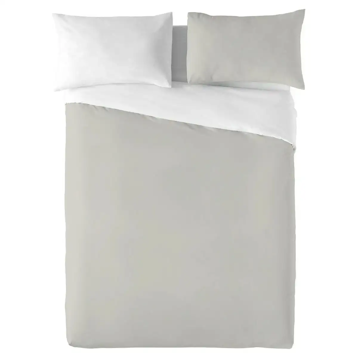Housse de couette naturals funda nordica bicolor reversible reversible gris lit king size 280 x 270 cm _1277. Bienvenue chez DIAYTAR COTE D'IVOIRE - Où Votre Shopping Prend Vie. Découvrez notre univers et dénichez des trésors qui ajoutent de la couleur à votre quotidien.