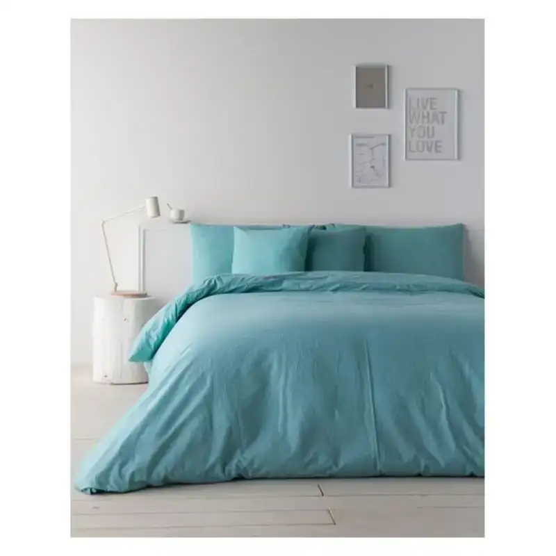 Housse de couette naturals lino vert_6422. Bienvenue chez DIAYTAR COTE D'IVOIRE - Où le Shopping Devient un Voyage. Explorez notre plateforme pour dénicher des produits uniques, racontant l'histoire et l'âme du Côte d'Ivoire.