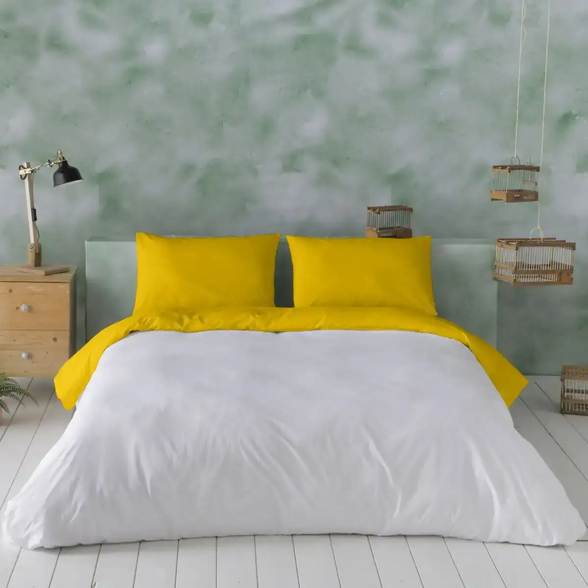 Housse de couette naturals reversible moutarde lit king size 260 x 220 cm _1044. Bienvenue sur DIAYTAR COTE D'IVOIRE - Où Chaque Produit a son Charme. Explorez notre sélection minutieuse et trouvez des articles qui vous séduisent et vous inspirent.