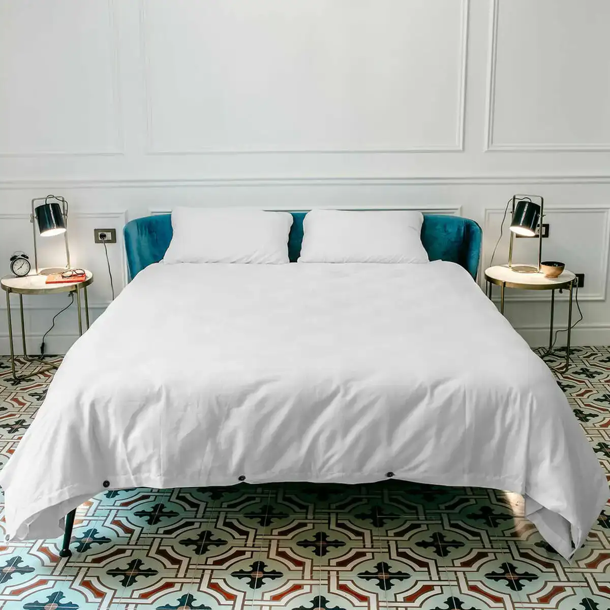 Housse de couette naturals tencel blanc lit 2 persones 220 x 220 cm _5623. DIAYTAR COTE D'IVOIRE - L'Artisanat à Portée de Clic. Découvrez notre boutique en ligne pour trouver des produits uniques qui célèbrent la créativité et l'artisanat sénégalais.
