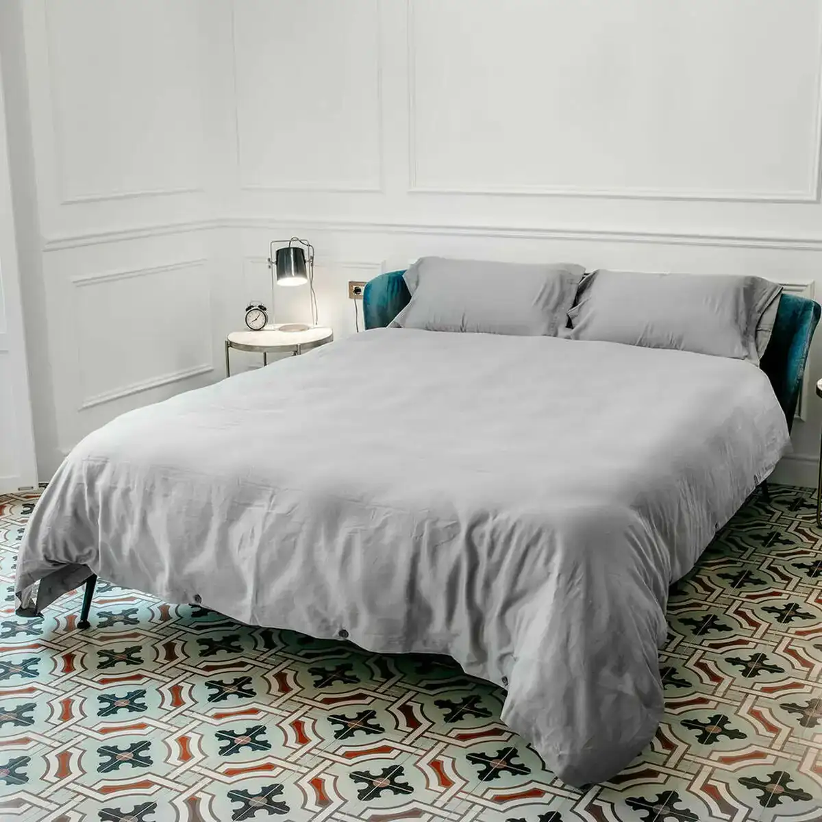 Housse de couette naturals tencel gris lit king size 260 x 220 cm _2161. Bienvenue chez DIAYTAR COTE D'IVOIRE - Où Chaque Produit a son Histoire. Plongez dans notre sélection diversifiée et découvrez des articles qui racontent le riche patrimoine sénégalais.