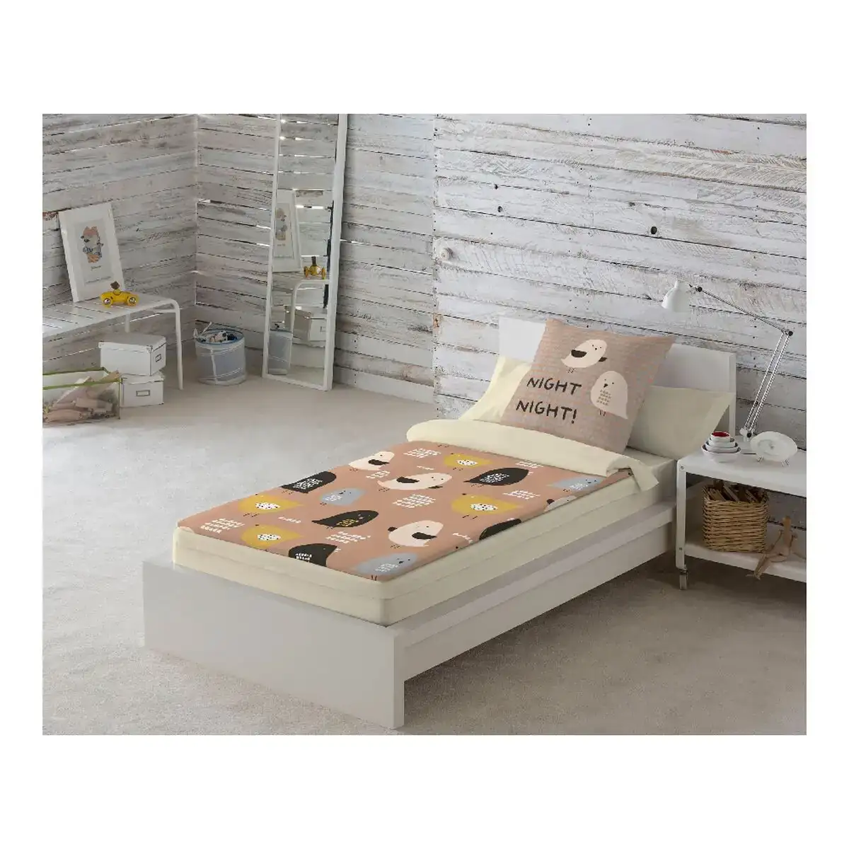Housse de couette non rembourree popcorn baby chick lit 1 persone 90 x 190 200 cm _7846. DIAYTAR COTE D'IVOIRE - L'Art de Choisir, l'Art de S'émerveiller. Explorez notre boutique en ligne et choisissez des articles qui éveillent votre sens de l'émerveillement.