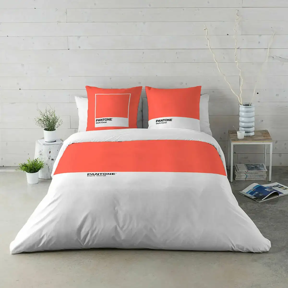Housse de couette pantone dark colar gran lit 2 persones 240 x 220 cm _7420. DIAYTAR COTE D'IVOIRE - Où Choisir est une Célébration de l'Artisanat Local. Découvrez notre boutique en ligne et choisissez des produits qui incarnent la passion des artisans sénégalais.