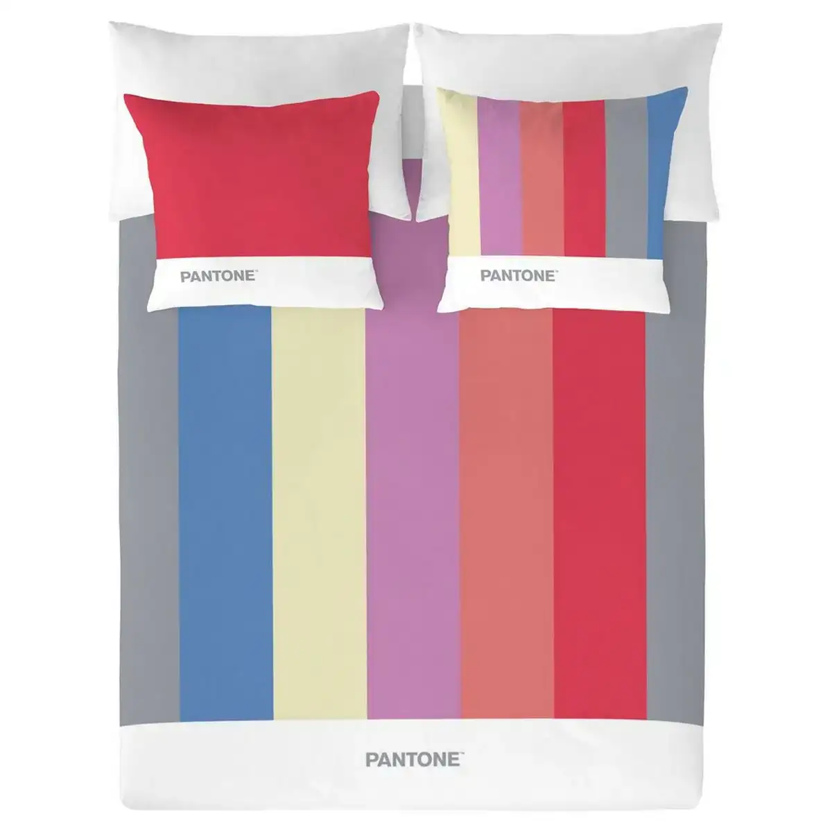 Housse de couette pantone stripes lit 1 persone 150 x 220 cm _1468. Bienvenue chez DIAYTAR COTE D'IVOIRE - Où Chaque Objet a son Histoire. Découvrez notre sélection méticuleuse et choisissez des articles qui racontent l'âme du Côte d'Ivoire.