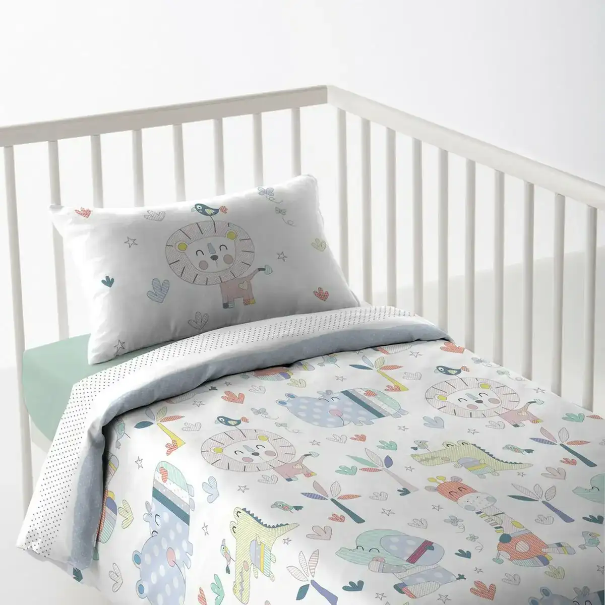 Housse de couette pour berceau cool kids jungle berceau de 60 100 x 120 20 cm _8947. DIAYTAR COTE D'IVOIRE - Votre Destination Shopping Incontournable. Parcourez nos rayons virtuels et trouvez des articles qui répondent à tous vos besoins, du quotidien à l'exceptionnel.