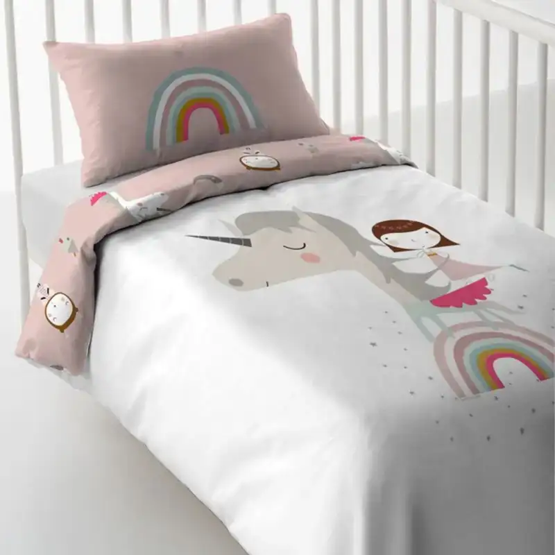 Housse de couette pour berceau haciendo el indio unicorn white_4502. DIAYTAR COTE D'IVOIRE - Où Chaque Produit a son Histoire à Raconter. Parcourez notre catalogue et découvrez des articles qui portent en eux la passion et l'histoire du Côte d'Ivoire.