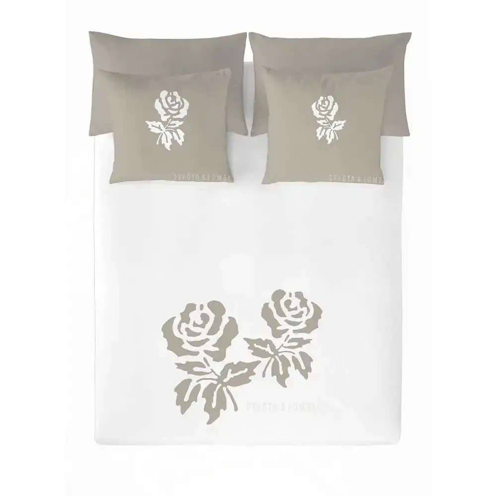 Housse de couette roses devota lomba_4967. Entrez dans l'Univers de DIAYTAR COTE D'IVOIRE - Où l'Authenticité Renouvelle Votre Quotidien. Explorez notre gamme de produits et trouvez des articles qui reflètent votre essence.