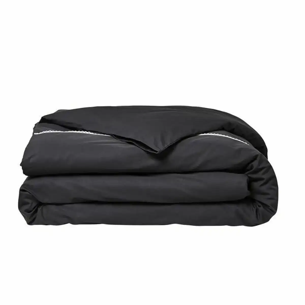 Housse de couette today percale noir 240 x 260 cm_7521. Bienvenue chez DIAYTAR COTE D'IVOIRE - Où le Shopping Devient un Plaisir. Découvrez notre boutique en ligne et trouvez des trésors qui égaieront chaque jour de votre vie.