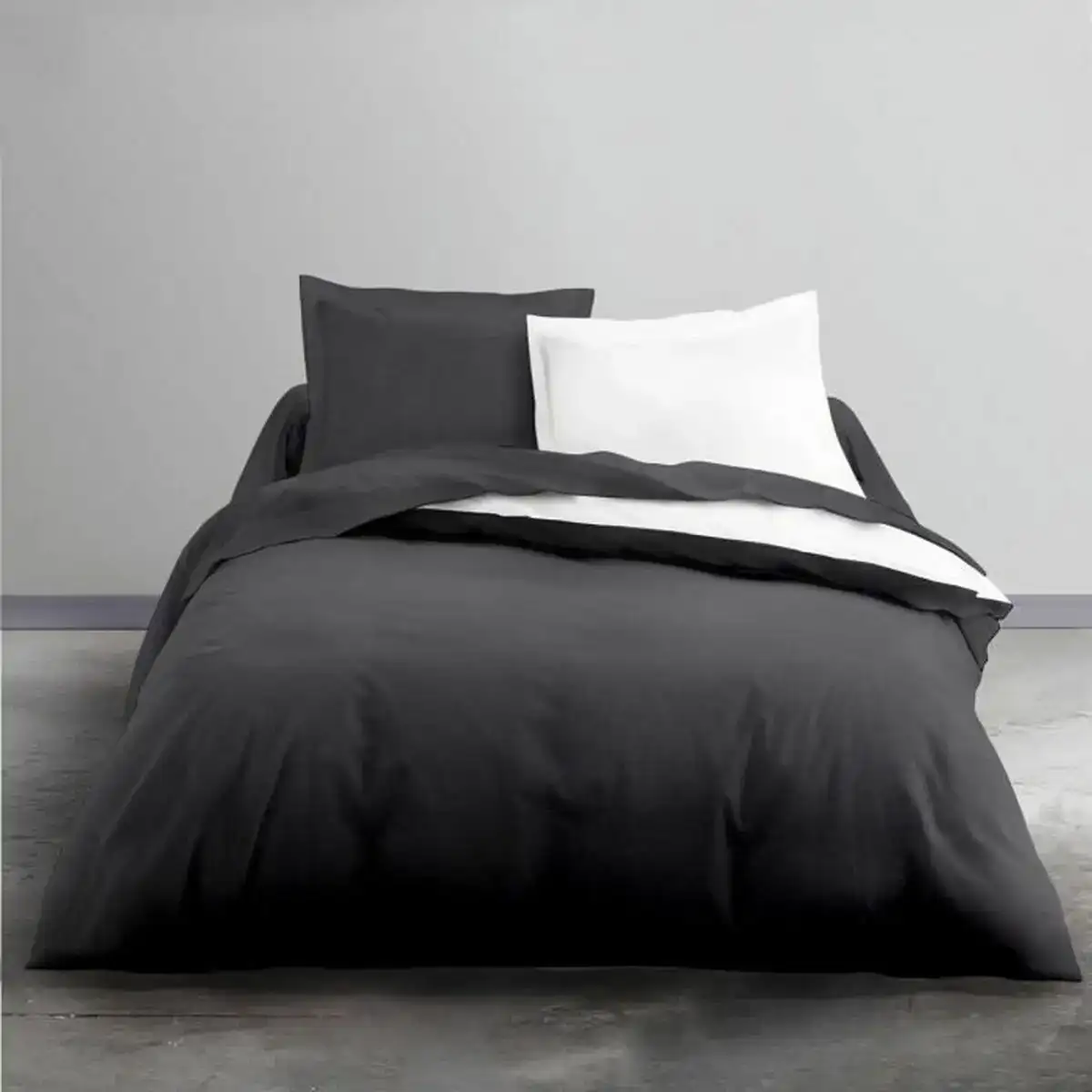 Housse de couette today yael blanc gris fonce 240 x 260 cm_8744. Plongez dans le Monde de DIAYTAR COTE D'IVOIRE - Où Chaque Article Raconte une Histoire. Explorez notre vaste assortiment et choisissez des produits qui vous parlent et reflètent votre style unique.