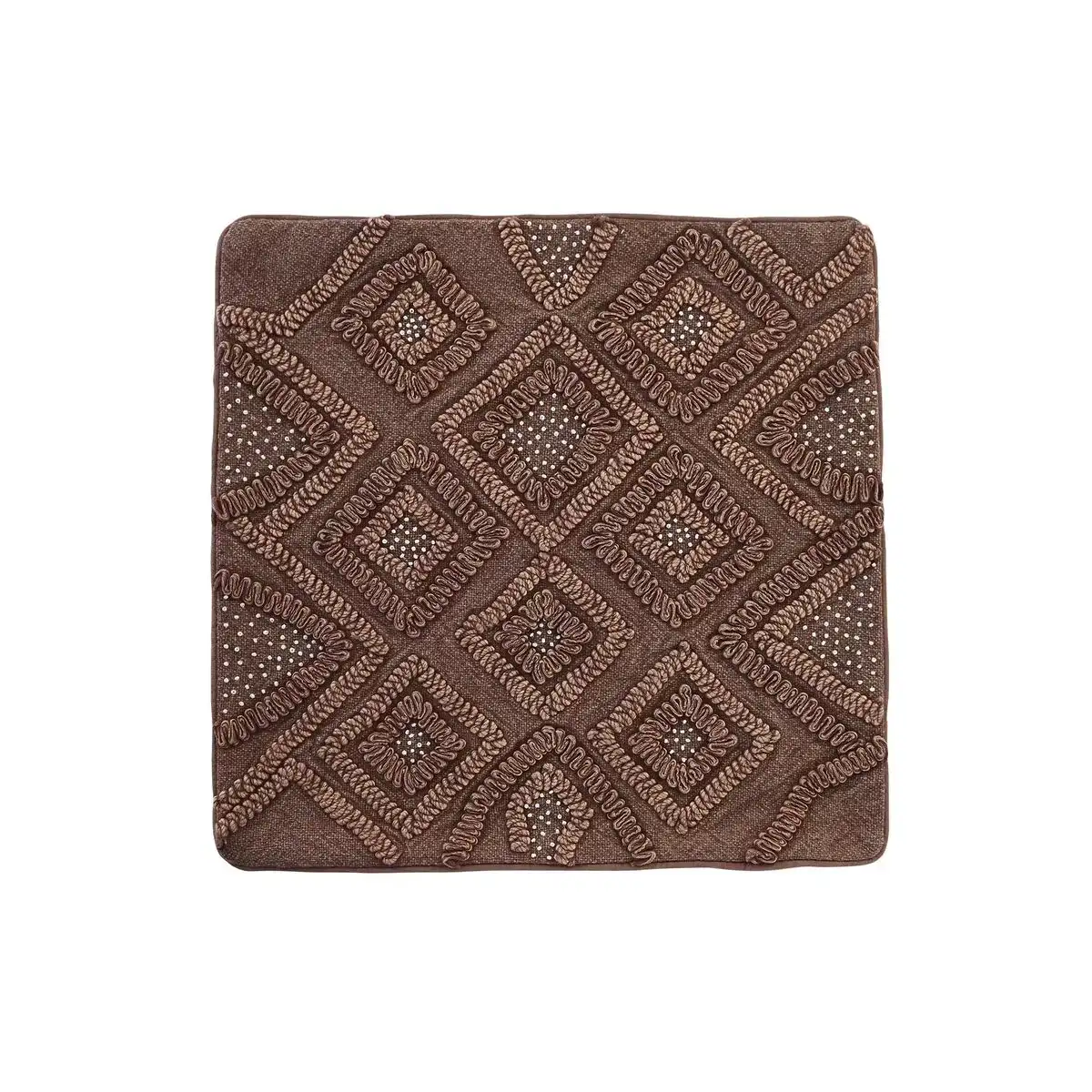 Housse de coussin dkd home decor marron losanges 50 x 1 x 50 cm_1408. Découvrez DIAYTAR COTE D'IVOIRE - Votre Source de Produits Variés et un Service Exceptionnel. Parcourez nos catégories et bénéficiez d'un service client dévoué, prêt à vous guider à chaque étape.