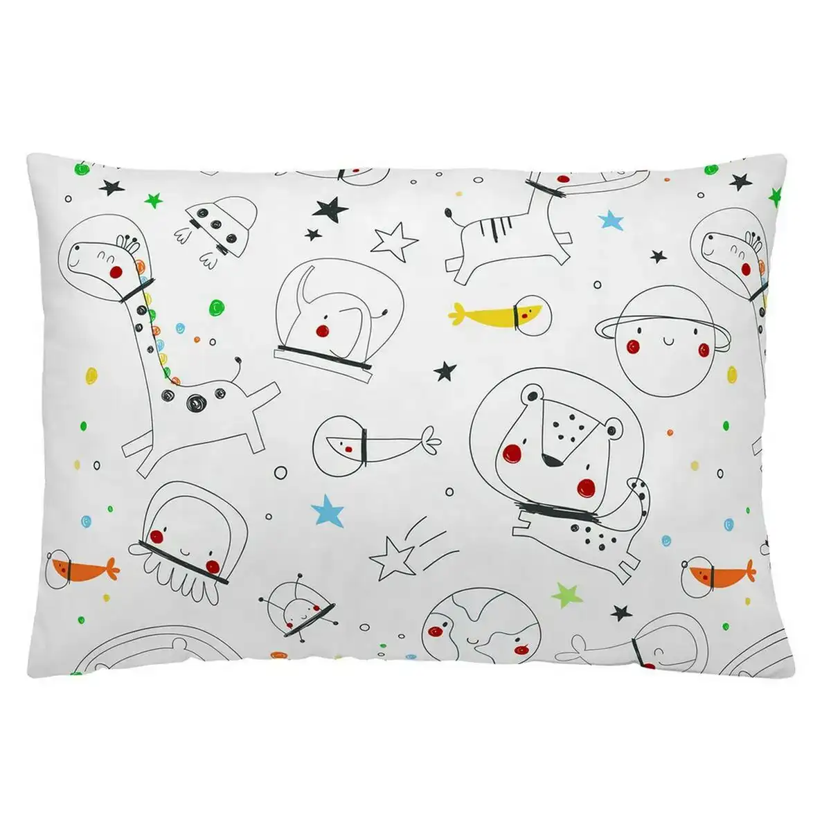 Housse de coussin naturals universe 50 x 30 cm _8309. DIAYTAR COTE D'IVOIRE - Votre Marché Virtuel au Côte d'Ivoire. Parcourez notre boutique en ligne pour trouver des trésors cachés, des articles indispensables du quotidien aux joyaux artistiques.