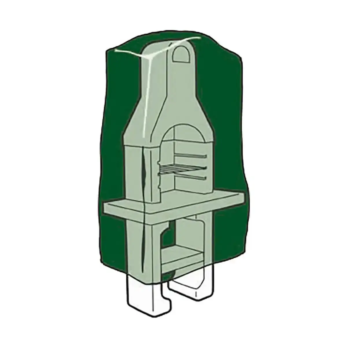 Housse de protection pour barbecue altadex vert 128 x 80 x 253 cm _4147. DIAYTAR COTE D'IVOIRE - Votre Marché Virtuel au Côte d'Ivoire. Parcourez notre boutique en ligne pour trouver des trésors cachés, des articles indispensables du quotidien aux joyaux artistiques.