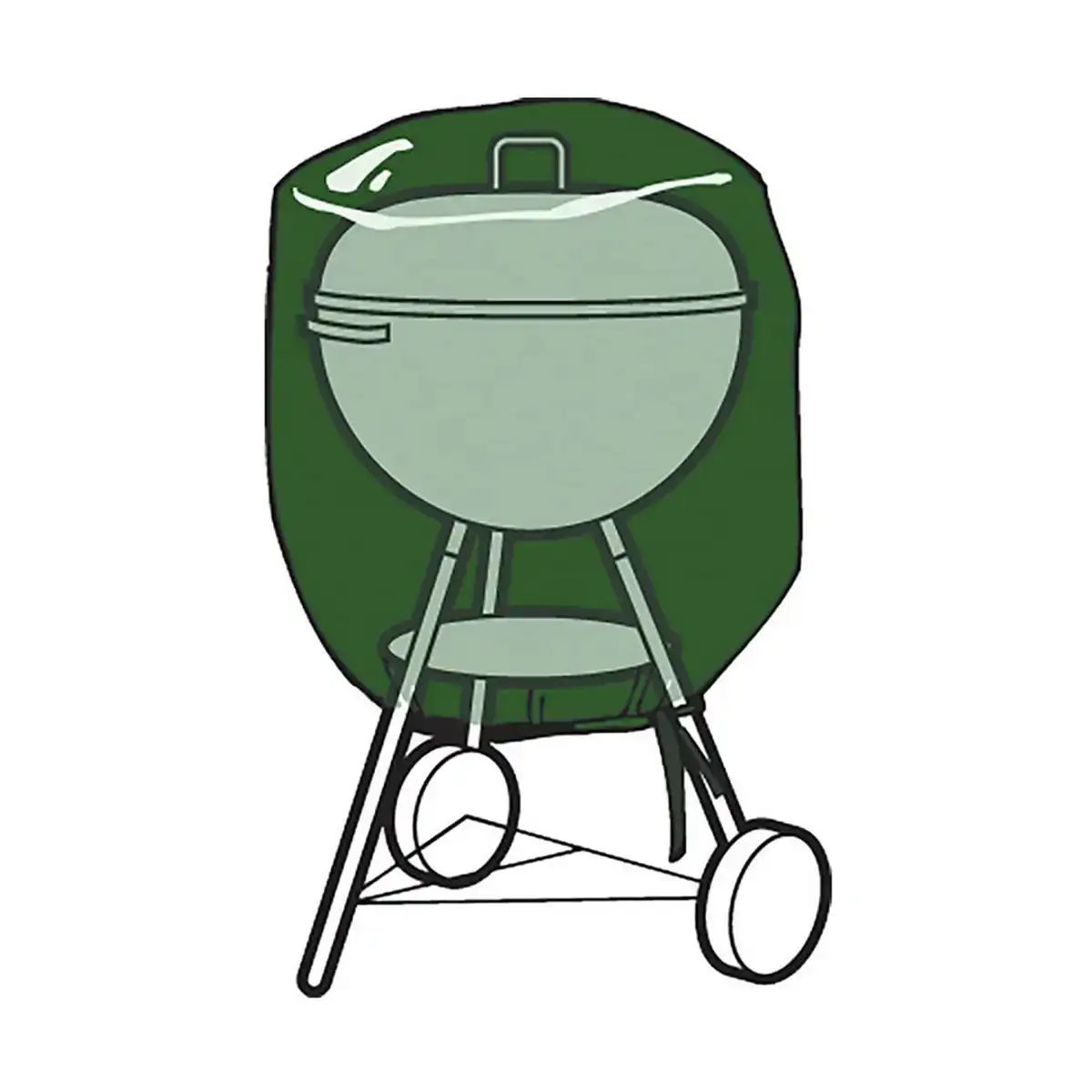 Housse de protection pour barbecue altadex vert_6253. Plongez dans l'Expérience DIAYTAR COTE D'IVOIRE - Où Chaque Produit a une Histoire. Explorez notre boutique en ligne pour trouver des articles qui incarnent la passion et la créativité du Côte d'Ivoire.