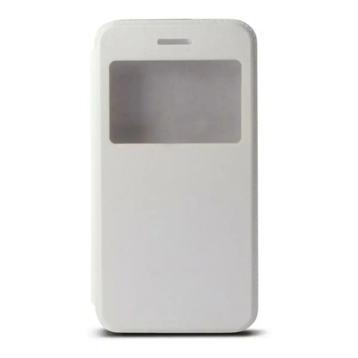 Housse folio pour mobile avec fenetre iphone 6 blanc_1570. DIAYTAR COTE D'IVOIRE - Là où Chaque Produit Est une Trouvaille. Parcourez notre catalogue diversifié et découvrez des articles qui enrichiront votre quotidien, du pratique à l'insolite.