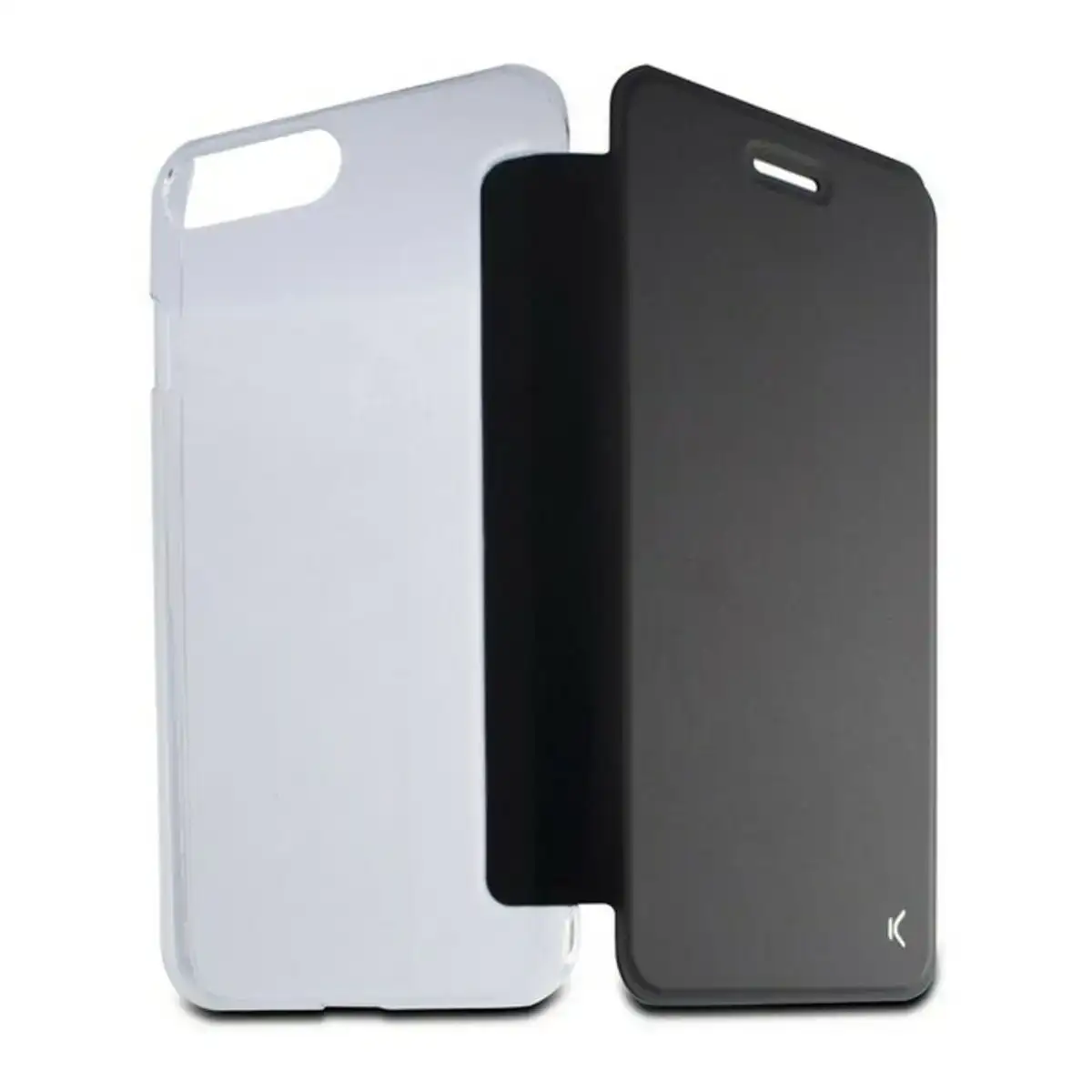 Housse folio pour mobile iphone 8 plus ksix crystal noir_6463. DIAYTAR COTE D'IVOIRE - Où Choisir est un Acte d'Amour pour le Côte d'Ivoire. Explorez notre boutique en ligne et choisissez des articles qui célèbrent la culture et l'artisanat du pays.