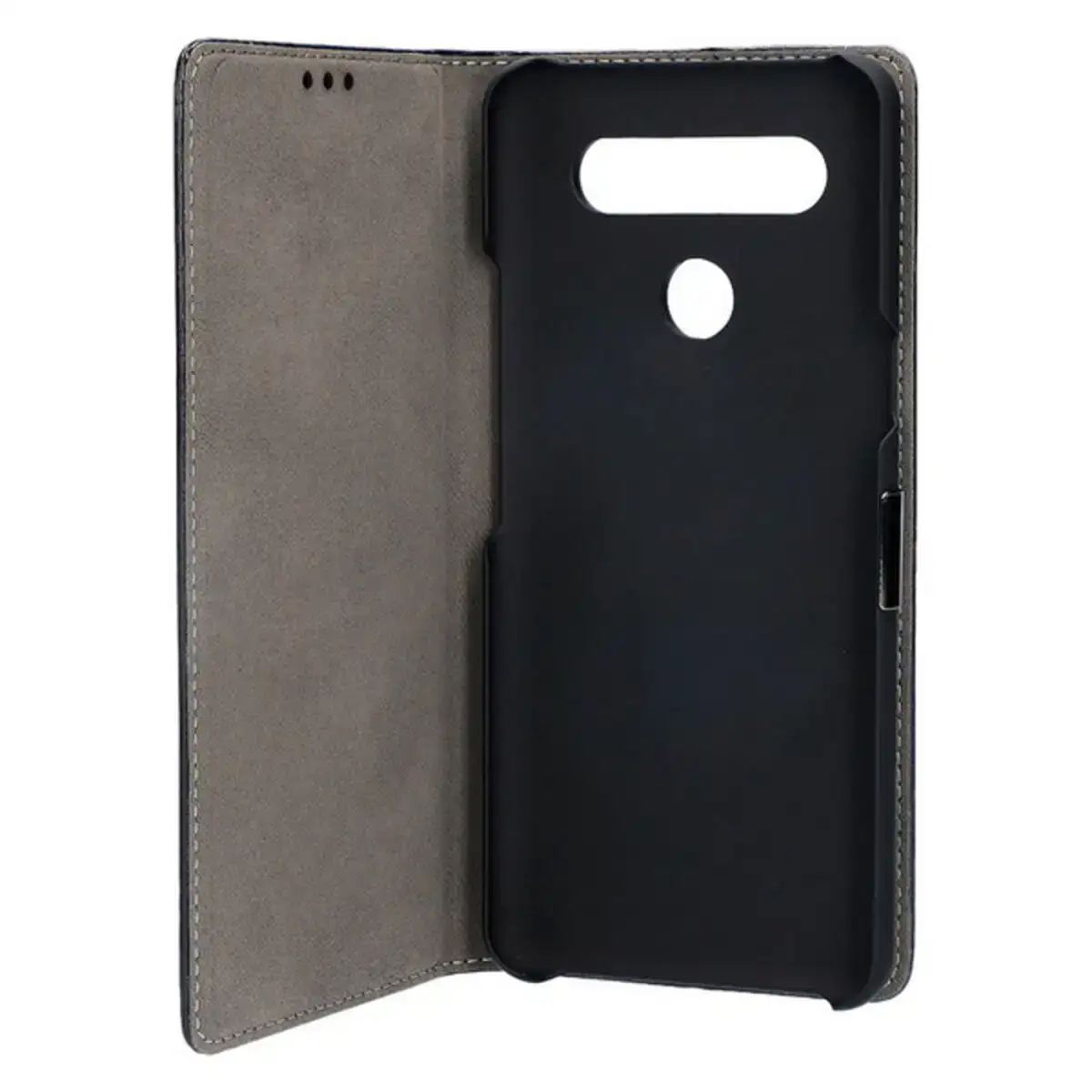 Housse folio pour mobile lg k61 ksix standing noir tpu cuir synthetique_1398. Bienvenue chez DIAYTAR COTE D'IVOIRE - Où Chaque Objet a son Histoire. Découvrez notre sélection méticuleuse et choisissez des articles qui racontent l'âme du Côte d'Ivoire.