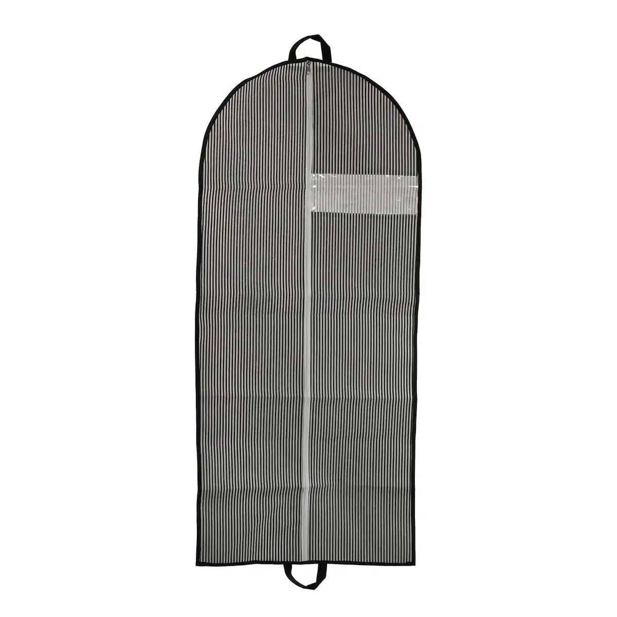 Housse pour costume versa rayures noir 135 x 60 cm_2591. DIAYTAR COTE D'IVOIRE - Votre Destination pour un Shopping Éclairé. Parcourez notre boutique en ligne pour découvrir des produits de qualité qui embelliront votre quotidien.