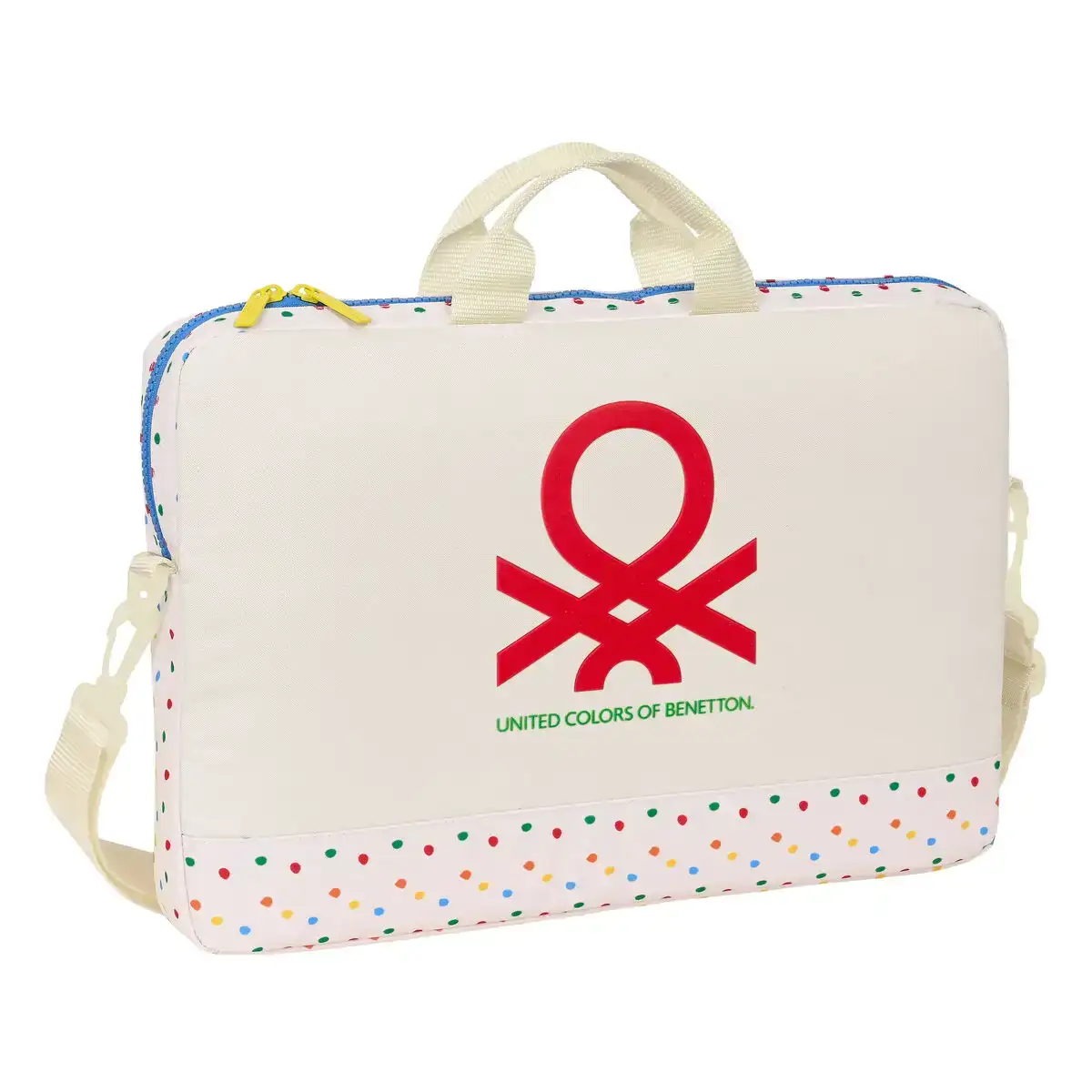 Housse pour ordinateur portable benetton topitos blanc 40 x 27 x 4 cm _8469. DIAYTAR COTE D'IVOIRE - Où Chaque Produit est une Histoire à Raconter. Découvrez notre sélection de produits qui vous permettent de créer votre propre récit à travers vos achats.