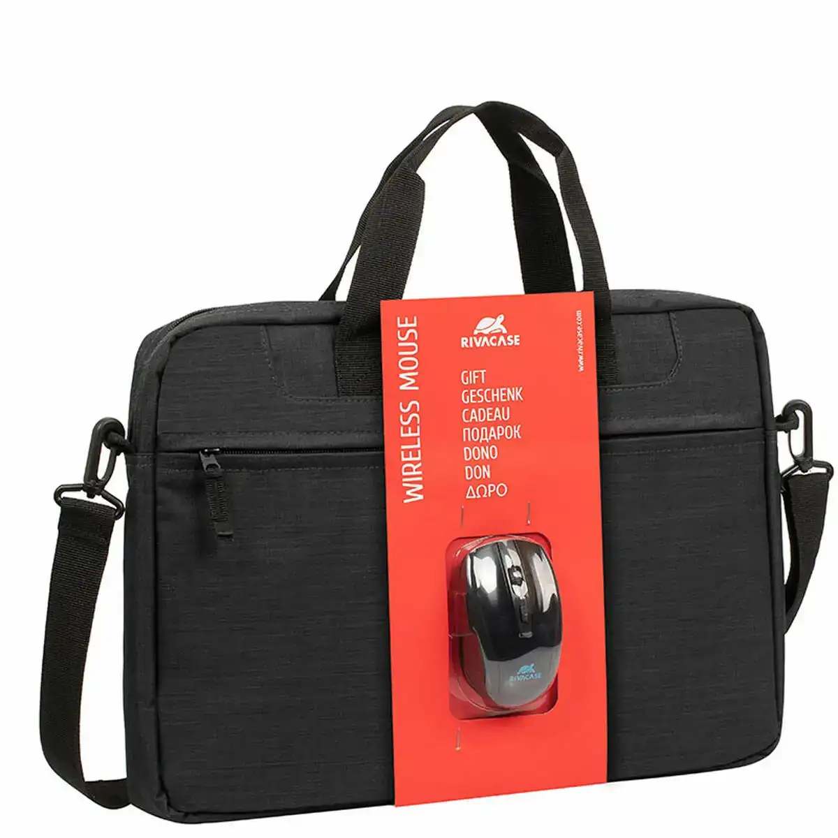 Housse pour ordinateur portable rivacase bundle noir 15 _5819. DIAYTAR COTE D'IVOIRE - Où Chaque Achat Raconte une Histoire. Explorez notre boutique en ligne et créez votre propre narration à travers notre diversité de produits, chacun portant une signification unique.