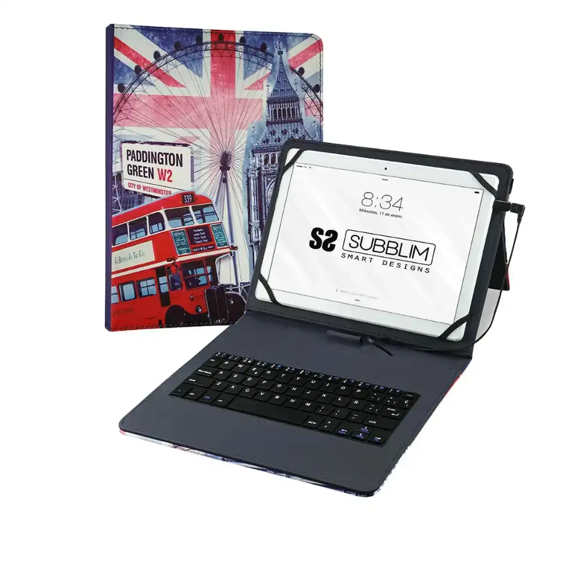 Housse pour tablette et clavier subblim funda con teclado micro usb usb c keytab usb 10 1 england espagnol qwerty_8923. Bienvenue chez DIAYTAR COTE D'IVOIRE - Où Chaque Objet a sa Propre Histoire. Découvrez notre sélection soigneusement choisie et choisissez des produits qui racontent le patrimoine sénégalais.