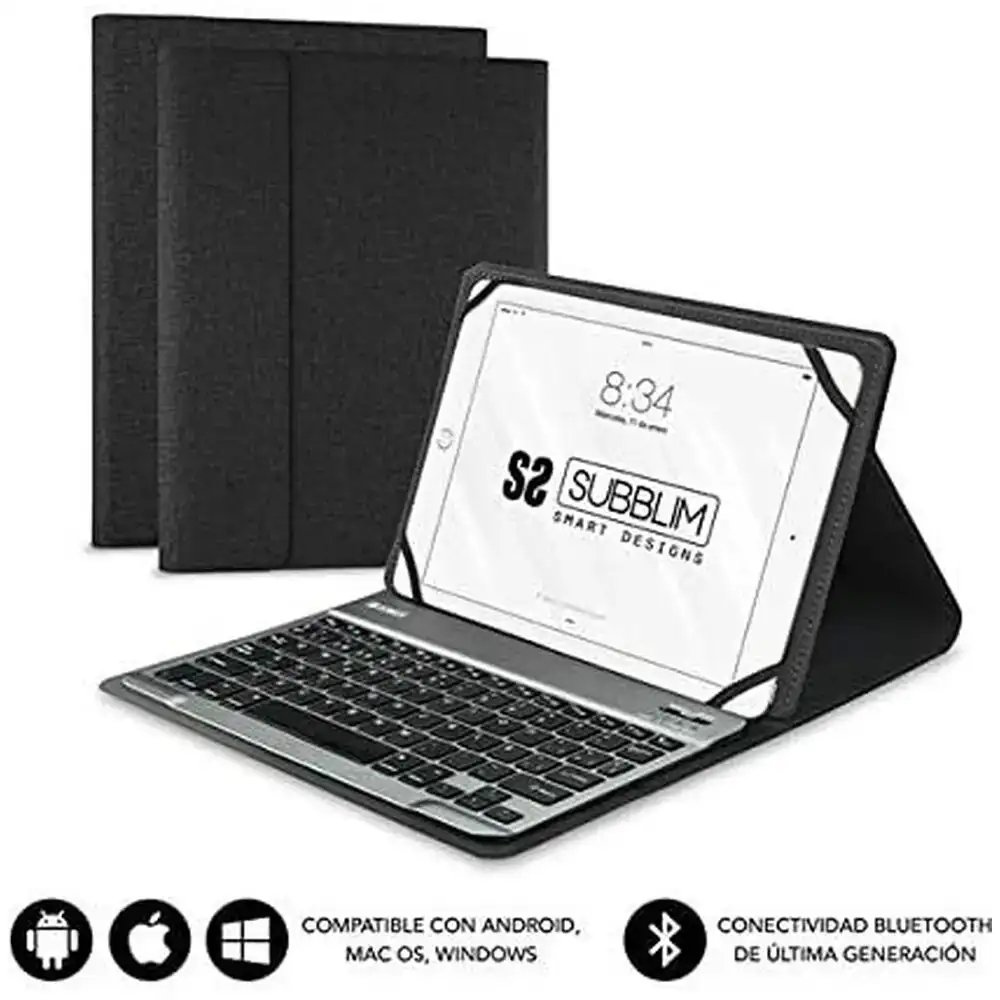 Housse pour tablette et clavier subblim subkt2bt0001 bluetooth noir 10 1 _9730. DIAYTAR COTE D'IVOIRE - Où l'Élégance Rencontre l'Authenticité. Naviguez à travers notre boutique en ligne et choisissez des produits qui incarnent le style et la tradition du Côte d'Ivoire.