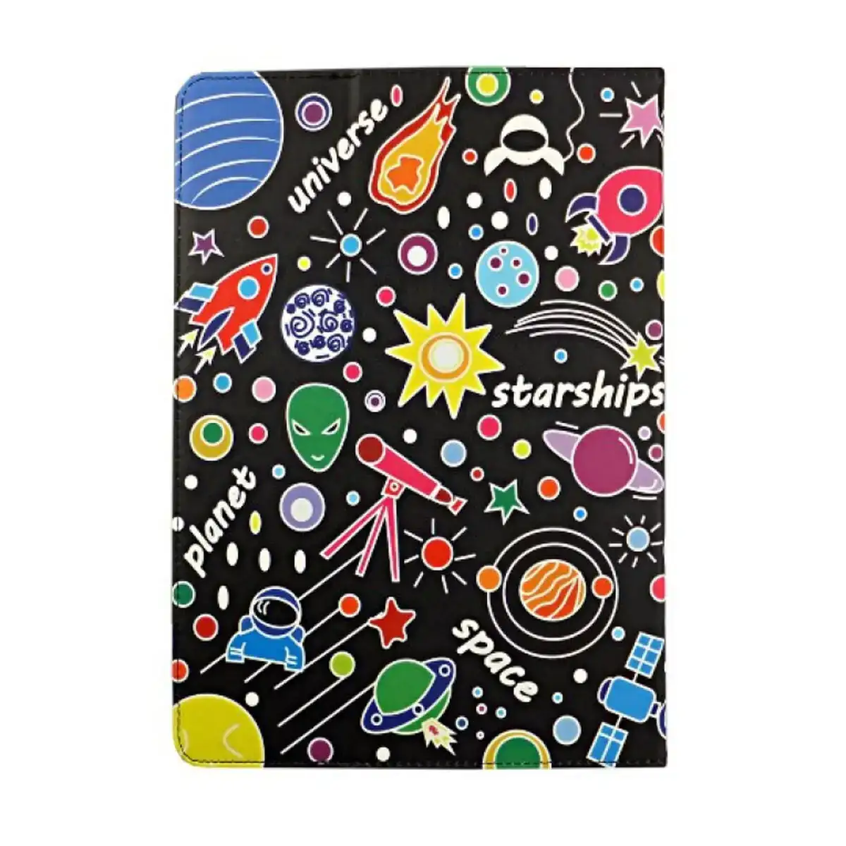 Housse pour tablette maillon technologique space 9 7 11 _1385. DIAYTAR COTE D'IVOIRE - Là où Choisir est un Acte d'Amour pour le Côte d'Ivoire. Explorez notre gamme et choisissez des produits qui célèbrent la culture et l'artisanat du pays.