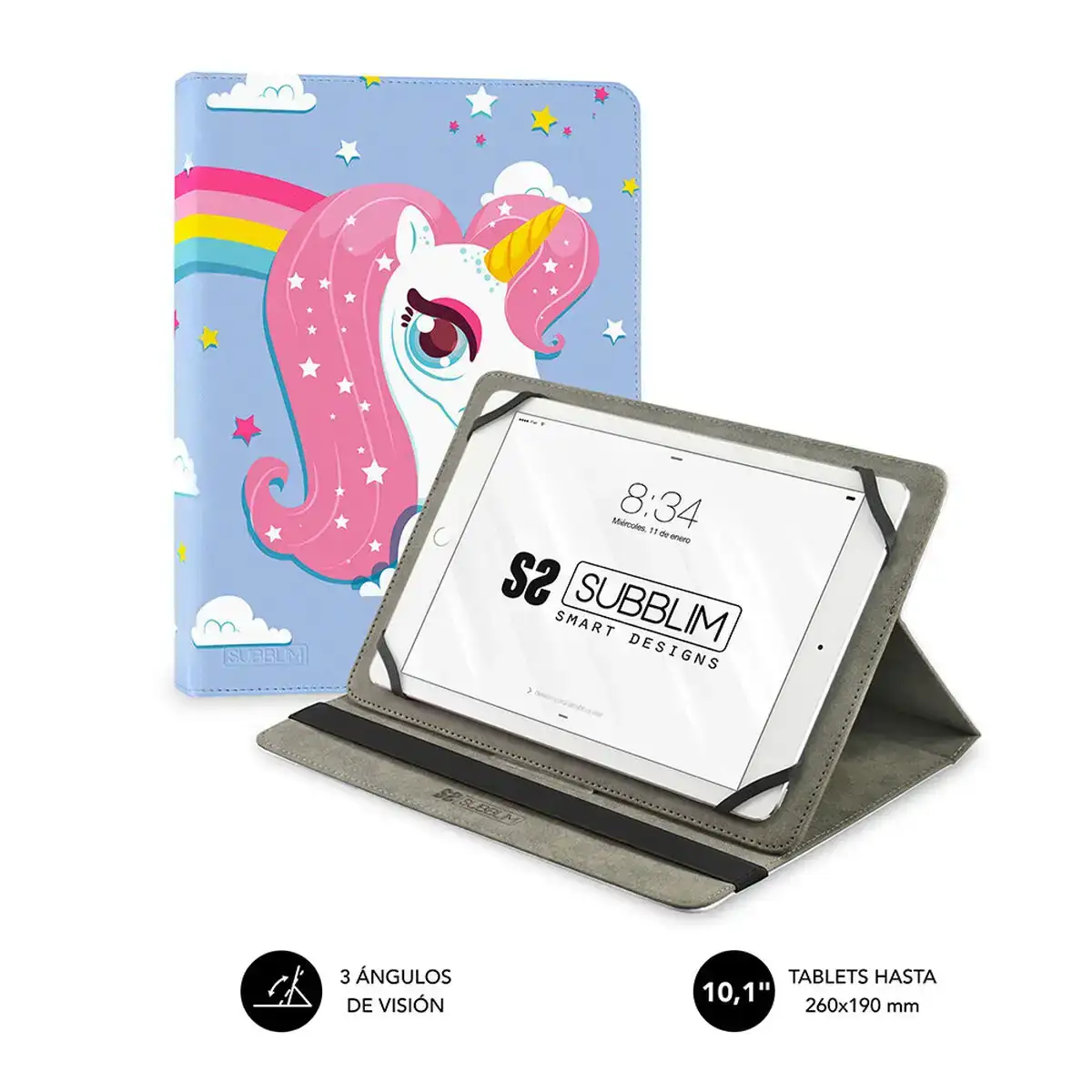 Housse pour tablette subblim funda tablet universal trendy case unicorn 10 1 _3981. Bienvenue chez DIAYTAR COTE D'IVOIRE - Où Votre Shopping Prend Vie. Découvrez notre univers et dénichez des trésors qui ajoutent de la couleur à votre quotidien.
