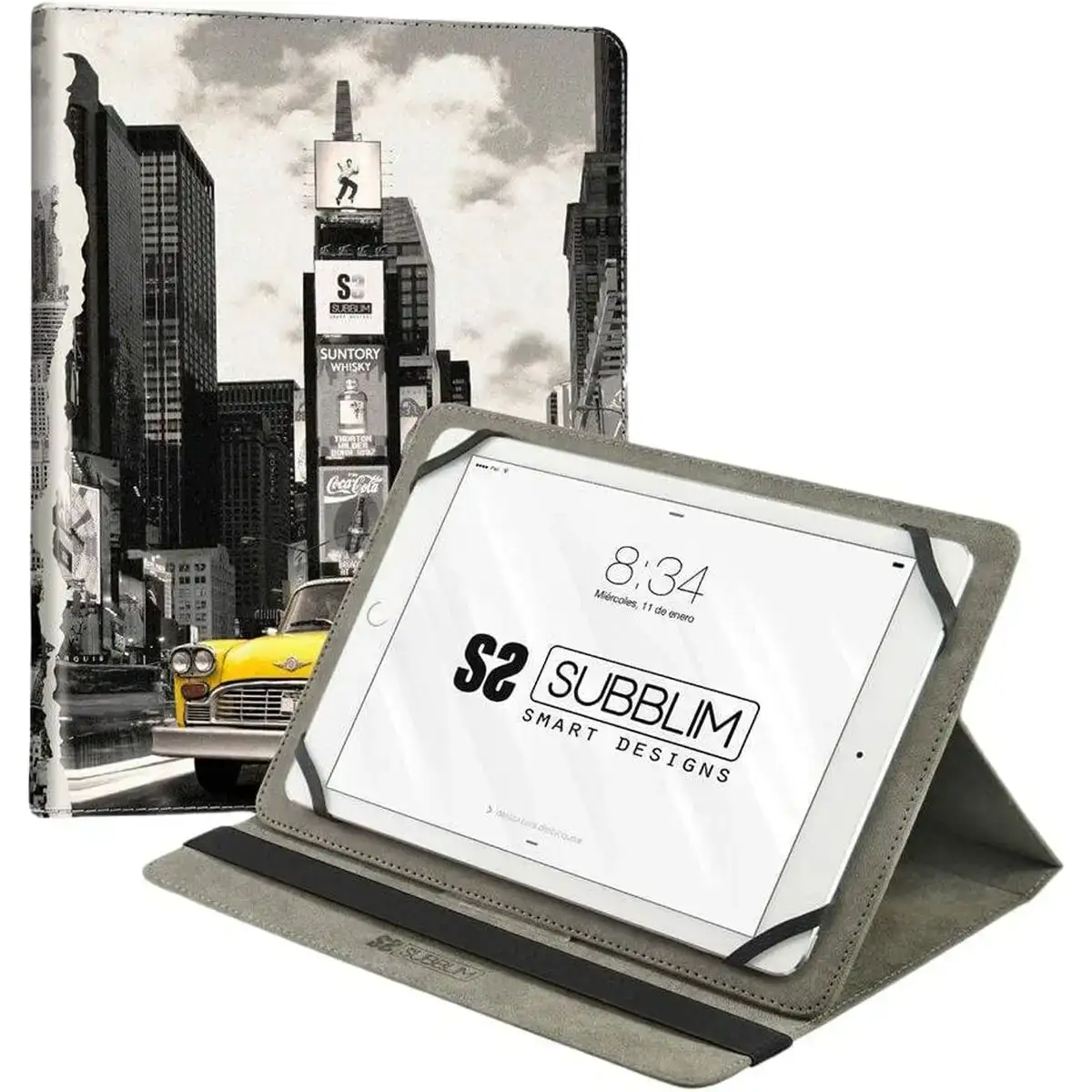 Housse pour tablette subblim trendy case ny taxi_6421. Bienvenue chez DIAYTAR COTE D'IVOIRE - Votre Plateforme Shopping pour Tous. Découvrez un large éventail de produits qui célèbrent la diversité et la beauté du Côte d'Ivoire.