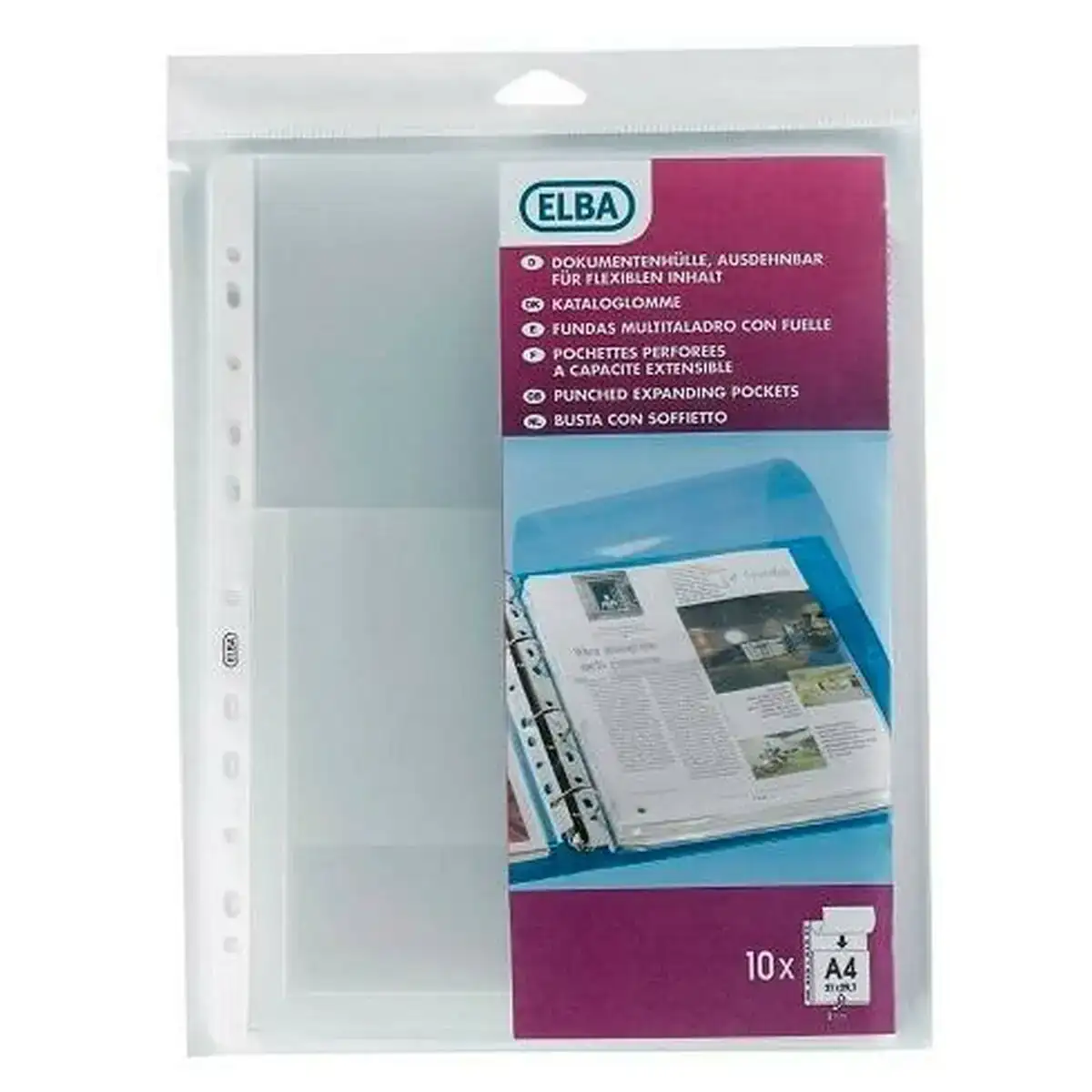 Housses elba pack soufflet 100 pieces transparent a4 10 unites_4843. Bienvenue chez DIAYTAR COTE D'IVOIRE - Où Chaque Détail Fait la Différence. Découvrez notre sélection méticuleuse et choisissez des articles qui répondent à vos exigences.