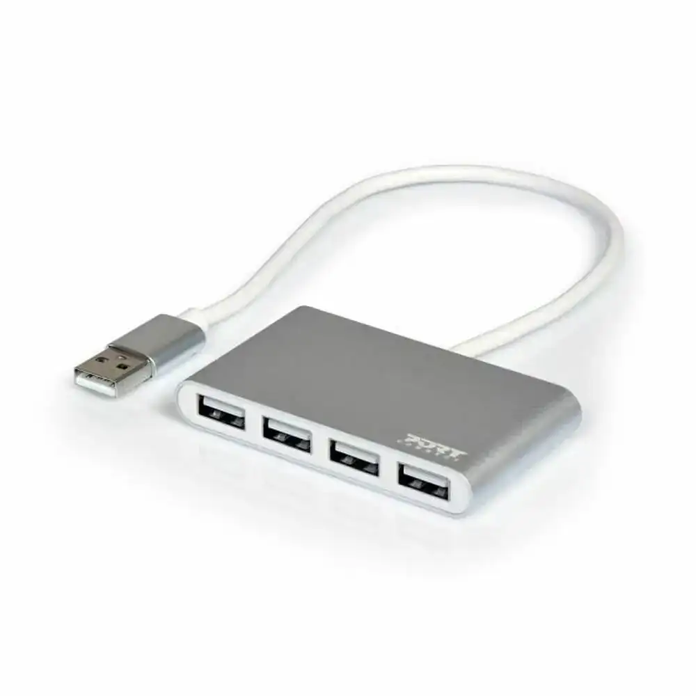 Hub usb 4 ports port designs 900120 argente blanc gris_6211. Bienvenue chez DIAYTAR COTE D'IVOIRE - Votre Porte d'Accès à la Diversité. Découvrez notre boutique en ligne et choisissez parmi une pléthore d'articles qui célèbrent la richesse culturelle du Côte d'Ivoire et au-delà.