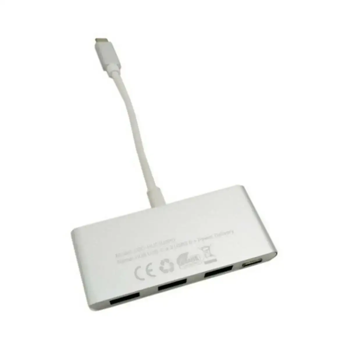 Hub usb c coolbox coo huc3u3pd aluminium blanc_7418. Bienvenue chez DIAYTAR COTE D'IVOIRE - Où Choisir est une Invitation au Voyage. Explorez notre boutique en ligne et découvrez des produits qui vous transportent dans l'univers du Côte d'Ivoire.
